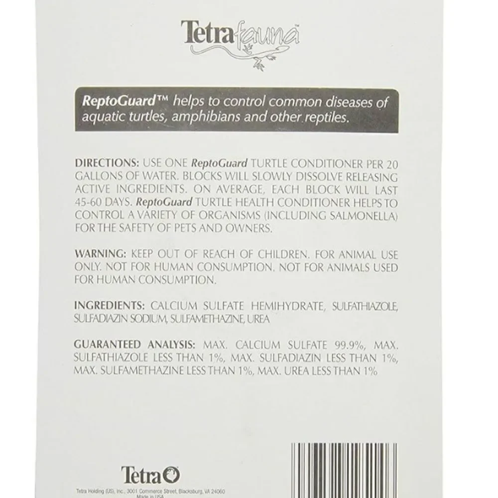 Reptoguard Turtle Conditioner 3-3 packs-total 9 tablets